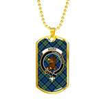 Baird Ancient Scottish Clan Tartan Military Necklace, Tartan Military Dog Tag Necklace Jewelry, Personalized Dog Tag, Custom Military Dog Tags, Personalized Dog Tags For Humans