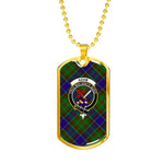 Adam Scottish Clan Tartan Military Necklace, Tartan Military Dog Tag Necklace Jewelry, Personalized Dog Tag, Custom Military Dog Tags, Personalized Dog Tags For Humans