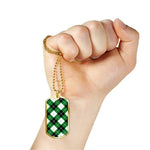 Argyle Diagonal Diamond Scottish Clan Tartan Military Necklace, Tartan Military Dog Tag Necklace Jewelry, Personalized Dog Tag, Custom Military Dog Tags, Personalized Dog Tags For Humans