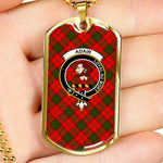 Adair Scottish Clan Tartan Military Necklace, Tartan Military Dog Tag Necklace Jewelry, Personalized Dog Tag, Custom Military Dog Tags, Personalized Dog Tags For Humans