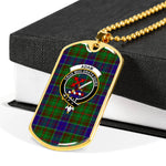 Adam Scottish Clan Tartan Military Necklace, Tartan Military Dog Tag Necklace Jewelry, Personalized Dog Tag, Custom Military Dog Tags, Personalized Dog Tags For Humans