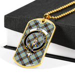 Bell Scottish Clan Tartan Military Necklace, Tartan Military Dog Tag Necklace Jewelry, Personalized Dog Tag, Custom Military Dog Tags, Personalized Dog Tags For Humans