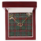 To My Beautiful Soulmate Necklace In Your Eyes I Have Found My Home Clan MacDiarmid Tartan Forever Love Necklace Tartan Gift for Girlfriend Everlasting Love Necklace