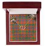 To My Beautiful Soulmate Necklace In Your Eyes I Have Found My Home Clan Ross Ancient Tartan Forever Love Necklace Tartan Gift for Girlfriend Everlasting Love Necklace