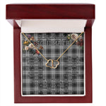 To My Beautiful Soulmate Necklace In Your Eyes I Have Found My Home Clan Douglas Grey Tartan Forever Love Necklace Tartan Gift for Girlfriend Everlasting Love Necklace