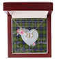 Gift To My Beautiful Girlfriend Valentine Necklace For Soulmate Anniversary Clan Ferguson Tartan Everlasting Love Necklace, Gift For Women, Gift For Wife, Gift For Girl Friend, Gift For Mother, Gift For Grandmother, Gift for Sister, Gift For Daughter, Gift for Mom
