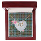 Gift To My Beautiful Girlfriend Valentine Necklace For Soulmate Anniversary Clan Paisley Tartan Everlasting Love Necklace,valentine necklace, necklace girlfriend, necklace for wife, cute necklaces for girlfriend, jewelry for girlfriend, to my soulmate necklace, to my future wife necklace,