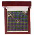 To My Beautiful Soulmate Necklace In Your Eyes I Have Found My Home Clan Carnegie Tartan Everlasting Love Necklace