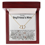 Mother-In-Law Necklace, Gift To My Boyfriend's Mom Necklace, Gift For Future Mother-In-Law, Mother's Day Everlasting Love Necklace