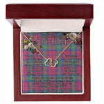 To My Beautiful Soulmate Necklace In Your Eyes I Have Found My Home Clan Lindsay Ancient Tartan Everlasting Love Necklace