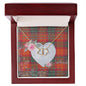 Gift To My Beautiful Girlfriend Valentine Necklace For Soulmate Anniversary Clan MacNab Ancient Tartan Everlasting Love Necklace,valentine necklace, necklace girlfriend, necklace for wife, cute necklaces for girlfriend, jewelry for girlfriend, to my soulmate necklace, to my future wife necklace,