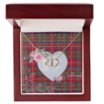 Gift To My Beautiful Girlfriend Valentine Necklace For Soulmate Anniversary Clan Shaw Tartan Everlasting Love Necklace,valentine necklace, necklace girlfriend, necklace for wife, cute necklaces for girlfriend, jewelry for girlfriend, to my soulmate necklace, to my future wife necklace,