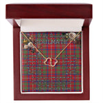 To My Beautiful Soulmate Necklace In Your Eyes I Have Found My Home Clan Shaw Tartan Everlasting Love Necklace
