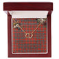 To My Beautiful Soulmate Necklace In Your Eyes I Have Found My Home Clan Fraser Weathered Tartan Everlasting Love Necklace