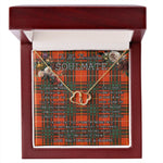 To My Beautiful Soulmate Necklace In Your Eyes I Have Found My Home Clan Crosby Tartan Everlasting Love Necklace