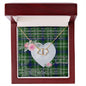Gift To My Beautiful Girlfriend Valentine Necklace For Soulmate Anniversary Clan Mow Tartan Everlasting Love Necklace,valentine necklace, necklace girlfriend, necklace for wife, cute necklaces for girlfriend, jewelry for girlfriend, to my soulmate necklace, to my future wife necklace,