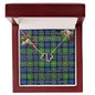 To My Beautiful Soulmate Necklace In Your Eyes I Have Found My Home Clan Gordon Old Ancient Tartan Forever Love Necklace Tartan Gift for Girlfriend Everlasting Love Necklace