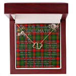 To My Beautiful Soulmate Necklace In Your Eyes I Have Found My Home Clan Blackstock Tartan Everlasting Love Necklace