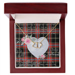 Gift To My Beautiful Girlfriend Valentine Necklace For Soulmate Anniversary Clan Norwegian Tartan Everlasting Love Necklace, Gift For Women, Gift For Wife, Gift For Girl Friend, Gift For Mother, Gift For Grandmother, Gift for Sister, Gift For Daughter, Gift for Mom