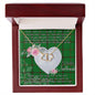 Gift To My Beautiful Girlfriend Valentine Necklace For Soulmate Anniversary Clan Mar Hunting Tartan Everlasting Love Necklace,valentine necklace, necklace girlfriend, necklace for wife, cute necklaces for girlfriend, jewelry for girlfriend, to my soulmate necklace, to my future wife necklace,