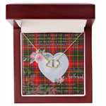 Gift To My Beautiful Girlfriend Valentine Necklace For Soulmate Anniversary Clan Somerville Tartan Everlasting Love Necklace,valentine necklace, necklace girlfriend, necklace for wife, cute necklaces for girlfriend, jewelry for girlfriend, to my soulmate necklace, to my future wife necklace,