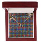 To My Beautiful Soulmate Necklace In Your Eyes I Have Found My Home Clan MacBeth Modern Tartan Forever Love Necklace Tartan Gift for Girlfriend Everlasting Love Necklace