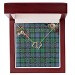 To My Beautiful Soulmate Necklace In Your Eyes I Have Found My Home Clan Morrison Ancient Tartan Forever Love Necklace Tartan Gift for Girlfriend Everlasting Love Necklace