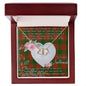 Gift To My Beautiful Girlfriend Valentine Necklace For Soulmate Anniversary Clan Menzie Tartan Everlasting Love Necklace,valentine necklace, necklace girlfriend, necklace for wife, cute necklaces for girlfriend, jewelry for girlfriend, to my soulmate necklace, to my future wife necklace,