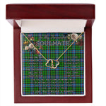 To My Beautiful Soulmate Necklace In Your Eyes I Have Found My Home Clan Forsyth Modern Tartan Everlasting Love Necklace