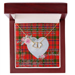 Gift To My Beautiful Girlfriend Valentine Necklace For Soulmate Anniversary Clan Monypenny Tartan Everlasting Love Necklace,valentine necklace, necklace girlfriend, necklace for wife, cute necklaces for girlfriend, jewelry for girlfriend, to my soulmate necklace, to my future wife necklace,