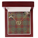 To My Beautiful Soulmate Necklace In Your Eyes I Have Found My Home Clan MacGillivray Ancient Tartan Forever Love Necklace Tartan Gift for Girlfriend Everlasting Love Necklace