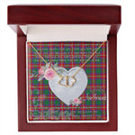 Gift To My Beautiful Girlfriend Valentine Necklace For Soulmate Anniversary Clan Haig Tartan Everlasting Love Necklace, Gift For Women, Gift For Wife, Gift For Girl Friend, Gift For Mother, Gift For Grandmother, Gift for Sister, Gift For Daughter, Gift for Mom