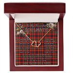 To My Beautiful Soulmate Necklace In Your Eyes I Have Found My Home Clan Innes Tartan Everlasting Love Necklace