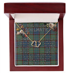 To My Beautiful Soulmate Necklace In Your Eyes I Have Found My Home Clan Nicolson Hunting Ancient Tartan Everlasting Love Necklace