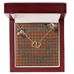 To My Beautiful Soulmate Necklace In Your Eyes I Have Found My Home Clan Leask Modern Tartan Everlasting Love Necklace