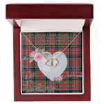 Gift To My Beautiful Girlfriend Valentine Necklace For Soulmate Anniversary Clan MacPherson Ancient Tartan Everlasting Love Necklace,valentine necklace, necklace girlfriend, necklace for wife, cute necklaces for girlfriend, jewelry for girlfriend, to my soulmate necklace, to my future wife necklace,