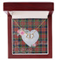 Gift To My Beautiful Girlfriend Valentine Necklace For Soulmate Anniversary Clan MacPherson Ancient Tartan Everlasting Love Necklace,valentine necklace, necklace girlfriend, necklace for wife, cute necklaces for girlfriend, jewelry for girlfriend, to my soulmate necklace, to my future wife necklace,