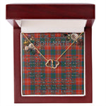 To My Beautiful Soulmate Necklace In Your Eyes I Have Found My Home Clan Chisholm Ancient Tartan Everlasting Love Necklace