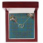 To My Beautiful Soulmate Necklace In Your Eyes I Have Found My Home Clan Lockhart Ancient Tartan Everlasting Love Necklace