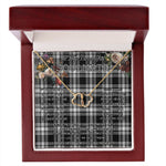 To My Beautiful Soulmate Necklace In Your Eyes I Have Found My Home Clan MenZies Modern Tartan Forever Love Necklace Tartan Gift for Girlfriend Everlasting Love Necklace