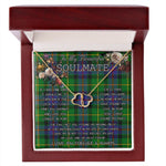 To My Beautiful Soulmate Necklace In Your Eyes I Have Found My Home Clan Tait Tartan Everlasting Love Necklace