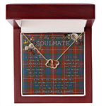 To My Beautiful Soulmate Necklace In Your Eyes I Have Found My Home Clan Fraser Ancient Tartan Everlasting Love Necklace