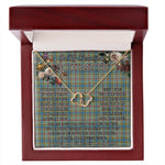 To My Beautiful Soulmate Necklace In Your Eyes I Have Found My Home Clan Balfour Tartan Everlasting Love Necklace
