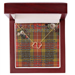 To My Beautiful Soulmate Necklace In Your Eyes I Have Found My Home Clan Buchanan Old Set Weathered Tartan Everlasting Love Necklace