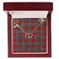 To My Beautiful Soulmate Necklace In Your Eyes I Have Found My Home Clan MacFarlane Red Tartan Forever Love Necklace Tartan Gift for Girlfriend Everlasting Love Necklace