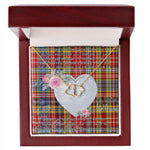 Gift To My Beautiful Girlfriend Valentine Necklace For Soulmate Anniversary Clan Ogilvie Of Airlie Ancient Tartan Everlasting Love Necklace,valentine necklace, necklace girlfriend, necklace for wife, cute necklaces for girlfriend, jewelry for girlfriend, to my soulmate necklace, to my future wife necklace,