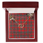 To My Beautiful Soulmate Necklace In Your Eyes I Have Found My Home Clan Binning Tartan Everlasting Love Necklace