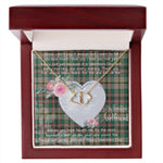 Gift To My Beautiful Girlfriend Valentine Necklace For Soulmate Anniversary Clan Craig Ancient Tartan Everlasting Love Necklace,valentine necklace, necklace girlfriend, necklace for wife, cute necklaces for girlfriend, jewelry for girlfriend, to my soulmate necklace, to my future wife necklace,
