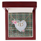 Gift To My Beautiful Girlfriend Valentine Necklace For Soulmate Anniversary Clan Craig Ancient Tartan Everlasting Love Necklace,valentine necklace, necklace girlfriend, necklace for wife, cute necklaces for girlfriend, jewelry for girlfriend, to my soulmate necklace, to my future wife necklace,