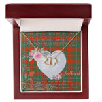 Gift To My Beautiful Girlfriend Valentine Necklace For Soulmate Anniversary Clan MacGregor Ancient Tartan Everlasting Love Necklace,valentine necklace, necklace girlfriend, necklace for wife, cute necklaces for girlfriend, jewelry for girlfriend, to my soulmate necklace, to my future wife necklace,
